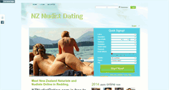 Desktop Screenshot of nznudistdating.com